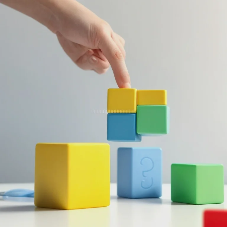 KI-Spielzeug Roboter, der Denkaufgaben stellt